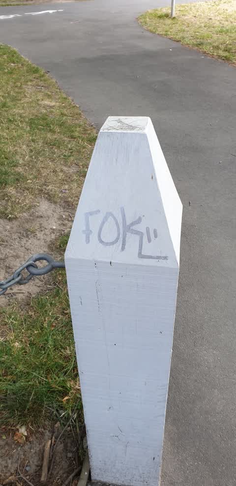 Graffiti, a report photo