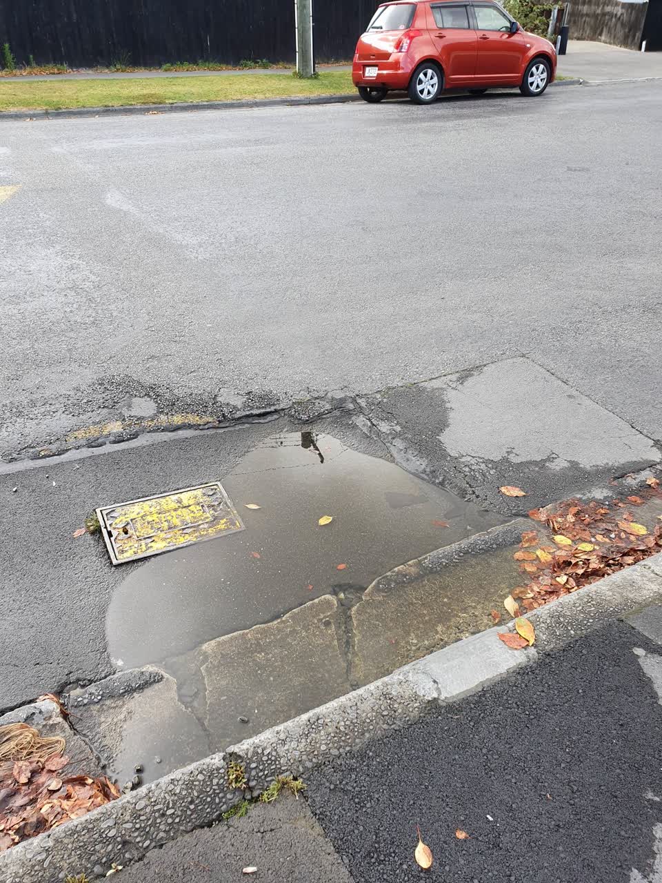 The photograph attached to this water supply report