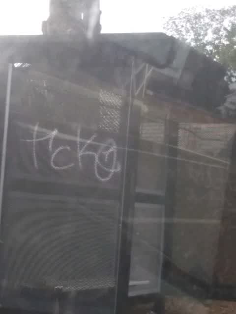 Graffiti, a report photo
