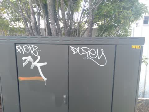 Graffiti, a report photo