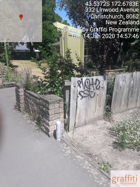 Graffiti, a report photo