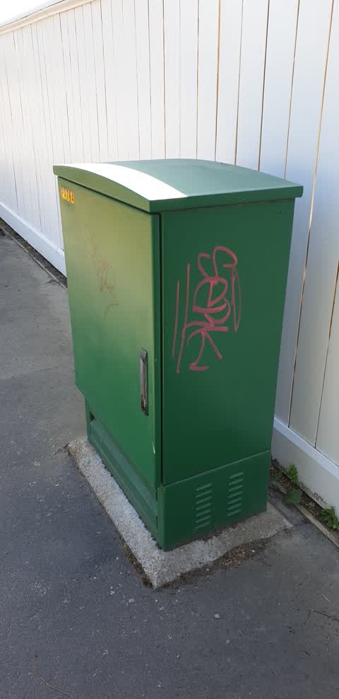 Graffiti, a report photo