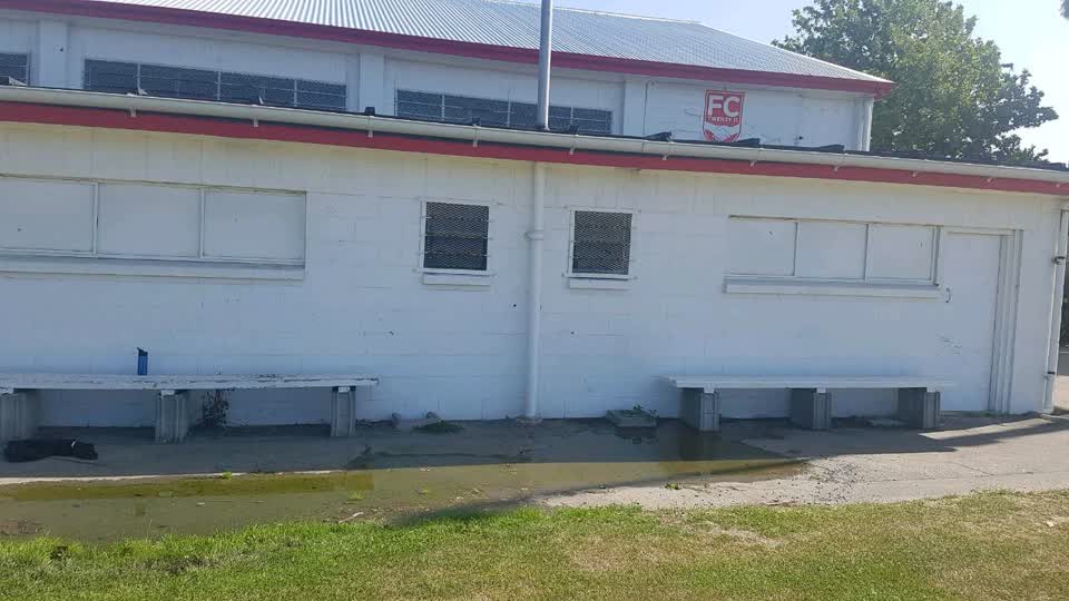 The photograph attached to this wastewater/stormwater report