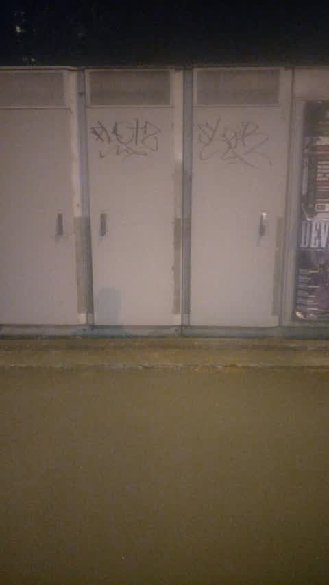 Graffiti, a report photo