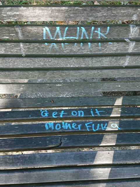 Graffiti — a report photo