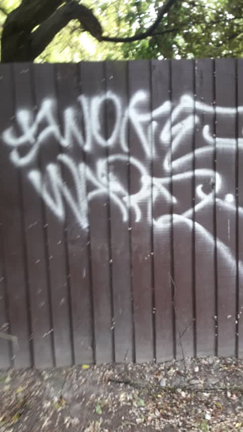 Graffiti, a report photo