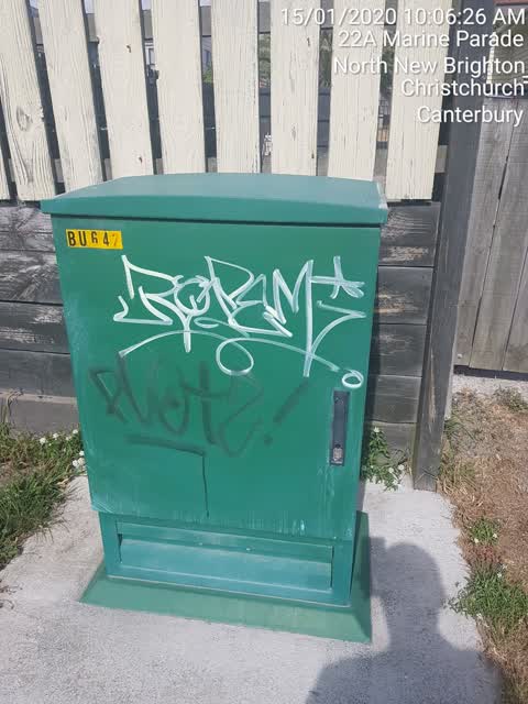 Graffiti, a report photo