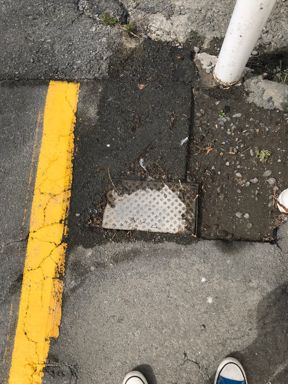 The photograph attached to this water supply report