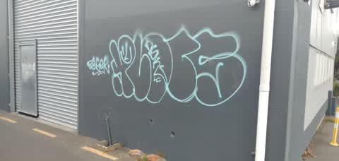 Graffiti, a report photo