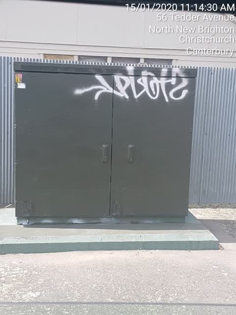 Graffiti, a report photo