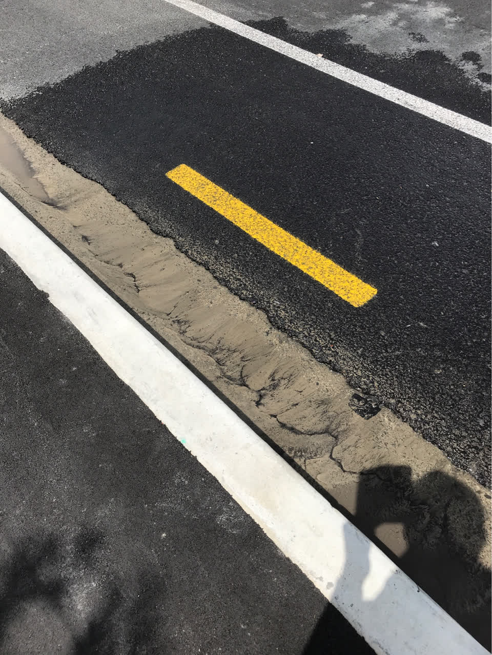 The photograph attached to this flooding report