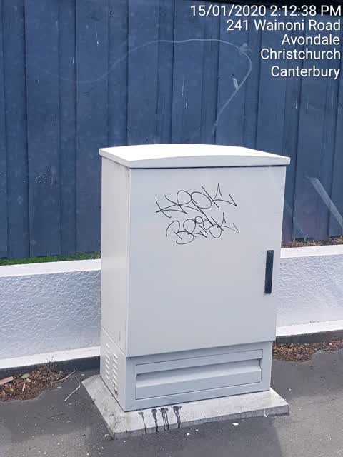 Graffiti, a report photo