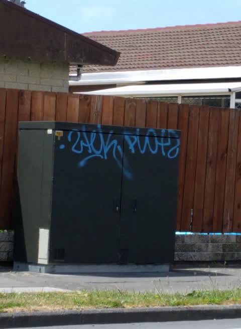 Graffiti, a report photo