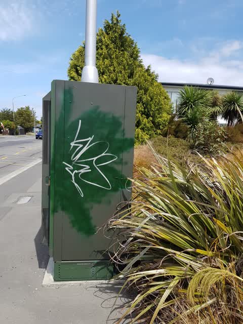 Graffiti, a report photo