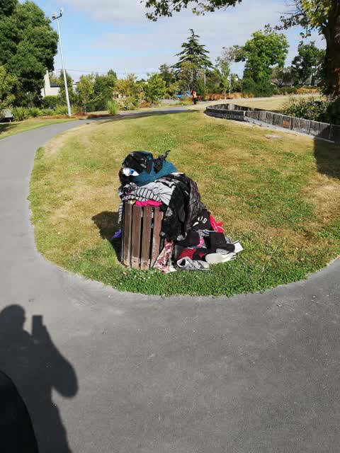Rubbish/Recycling — a report photo