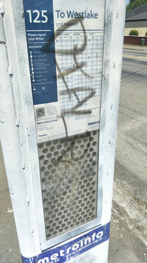 Graffiti, a report photo