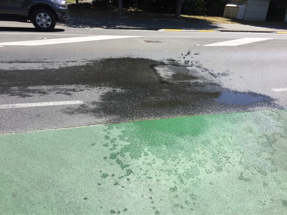 The photograph attached to this water supply report