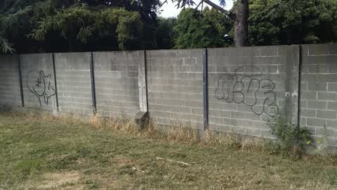 Graffiti, a report photo
