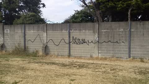 Graffiti, a report photo