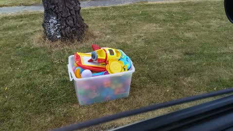Rubbish/Recycling, a report photo