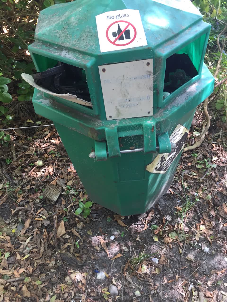 The photograph attached to this parks report