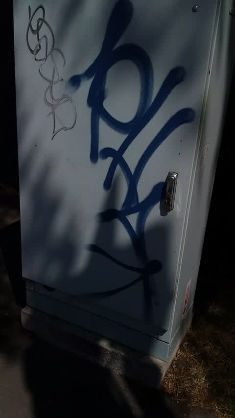 Graffiti, a report photo