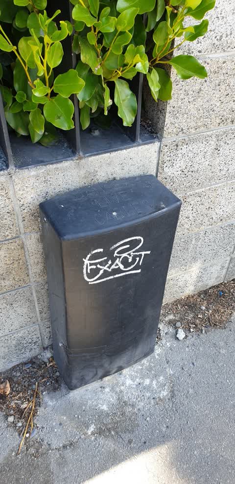 Graffiti, a report photo