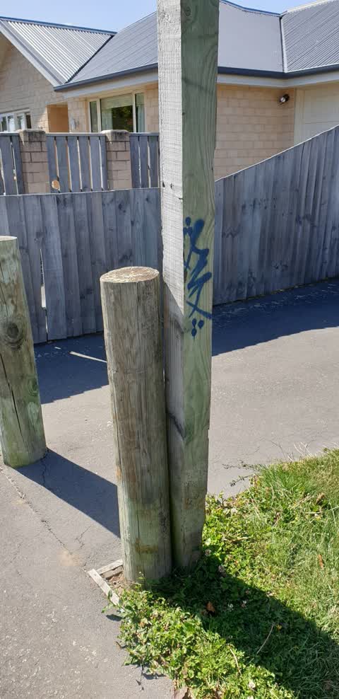 Graffiti, a report photo