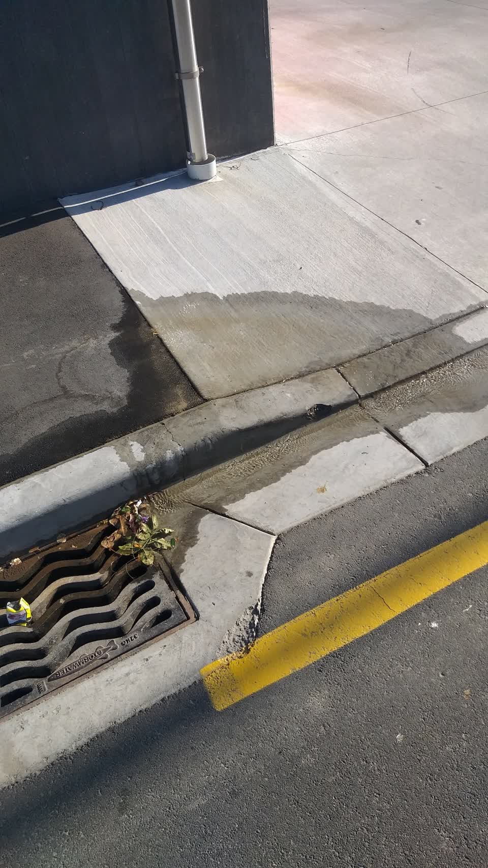The photograph attached to this water supply report