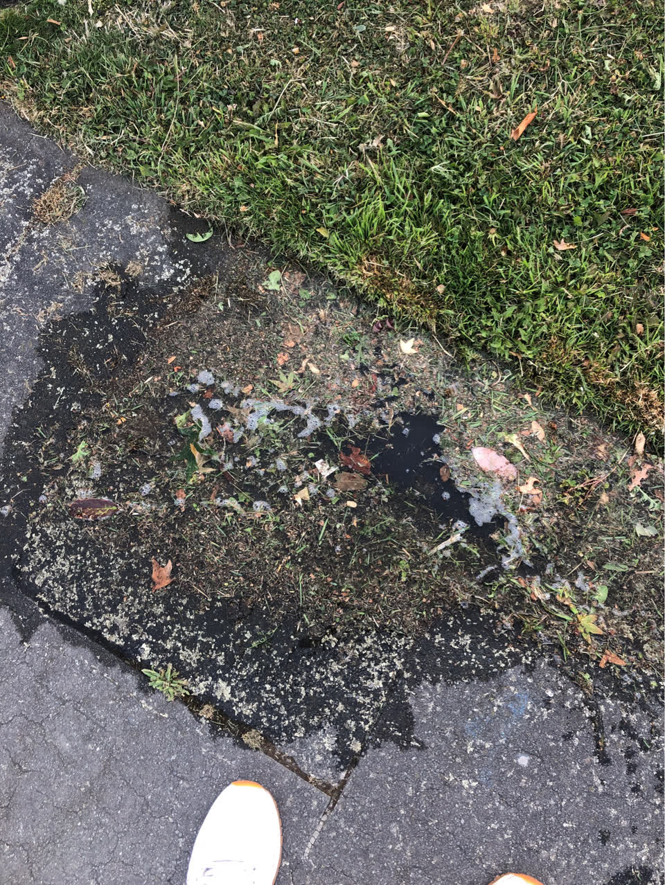 The photograph attached to this water supply report