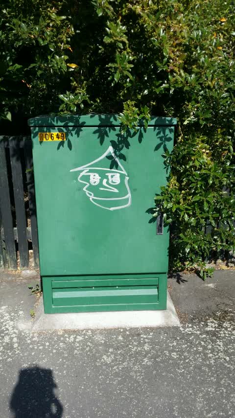 Graffiti, a report photo