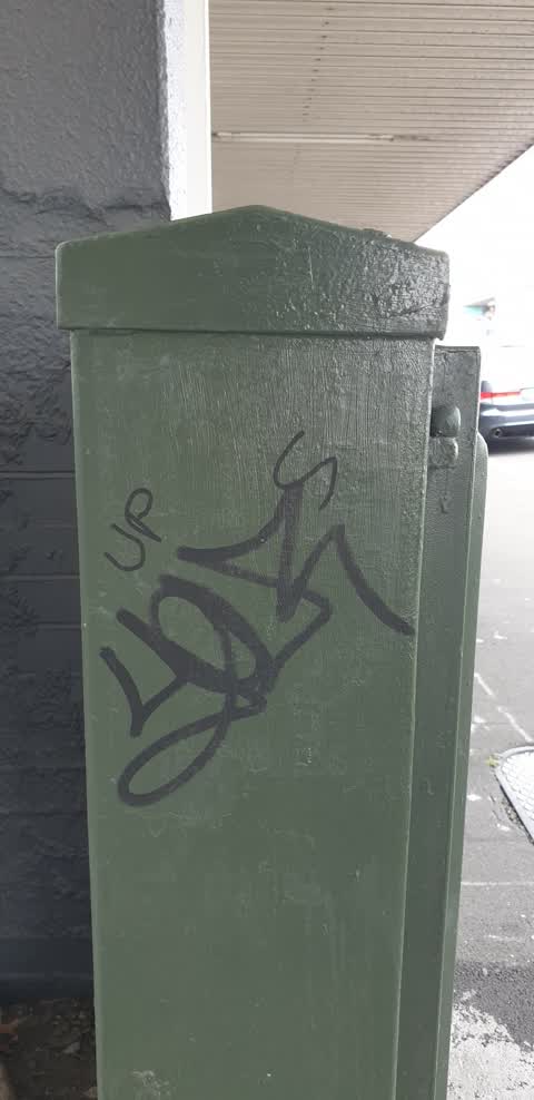 Graffiti, a report photo