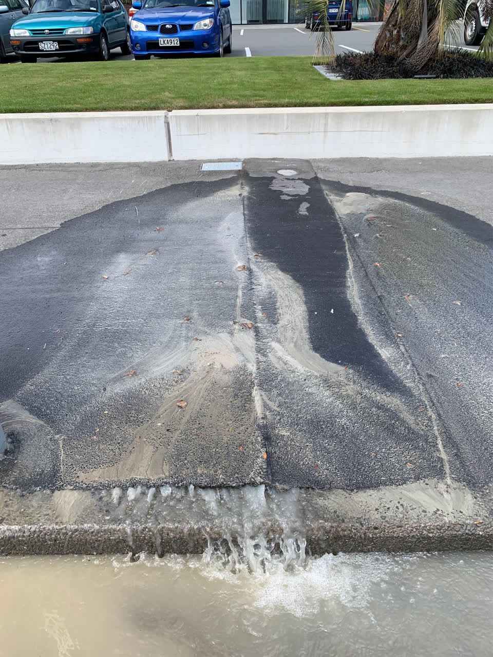 The photograph attached to this water supply report