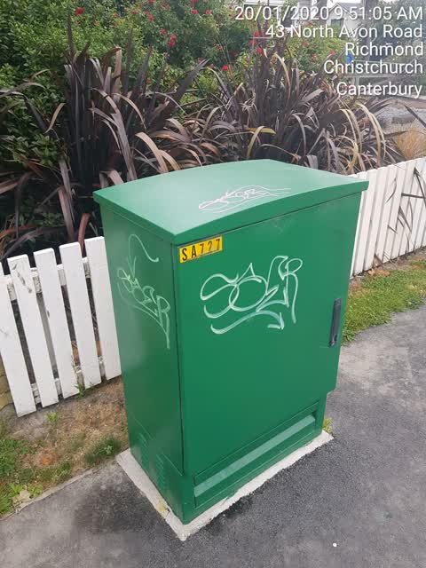 Graffiti, a report photo