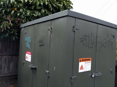 Graffiti, a report photo