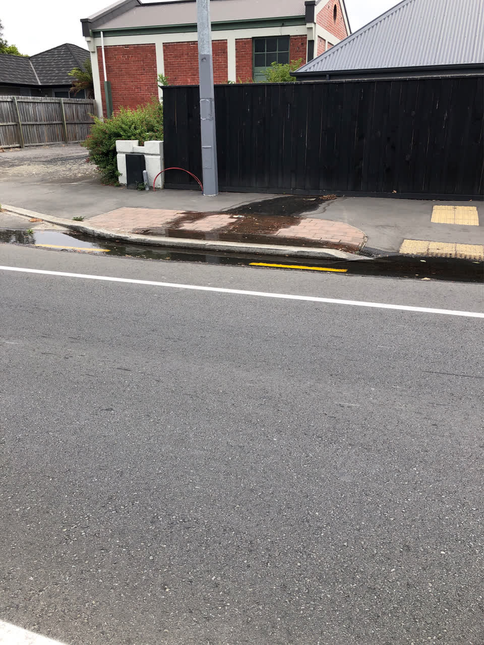 The photograph attached to this water supply report