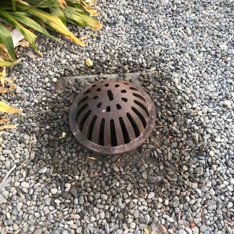 The photograph attached to this wastewater/stormwater report