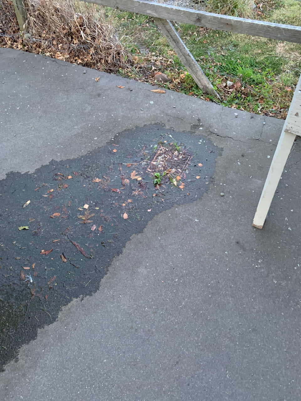 The photograph attached to this water supply report