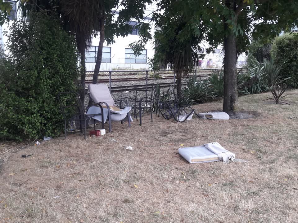 The photograph attached to this parks report
