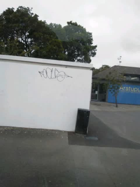 Graffiti, a report photo