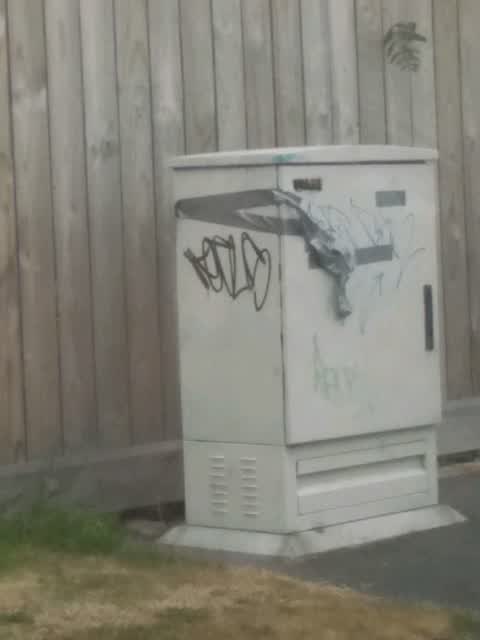 Graffiti, a report photo
