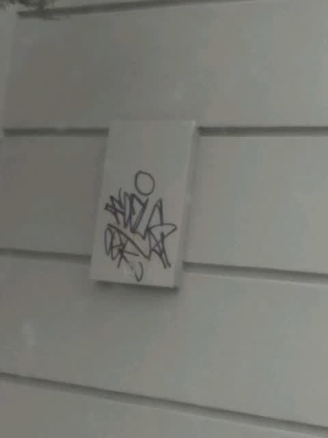 Graffiti, a report photo