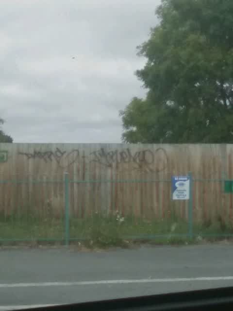 Graffiti, a report photo