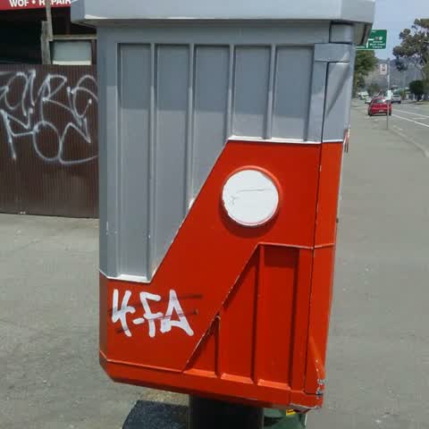 Graffiti, a report photo