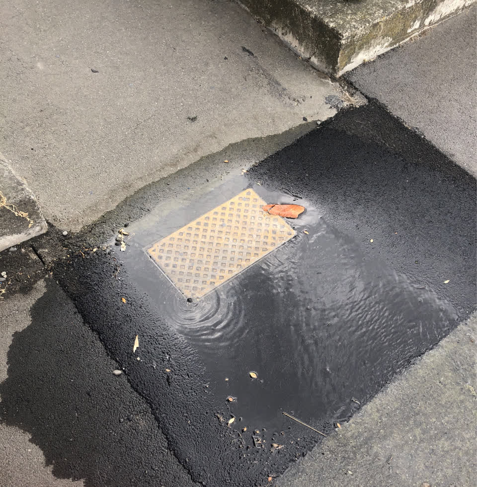 The photograph attached to this water supply report