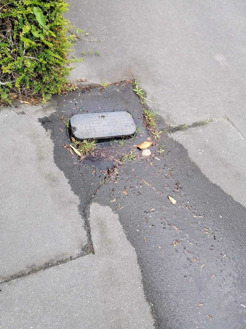 The photograph attached to this water supply report
