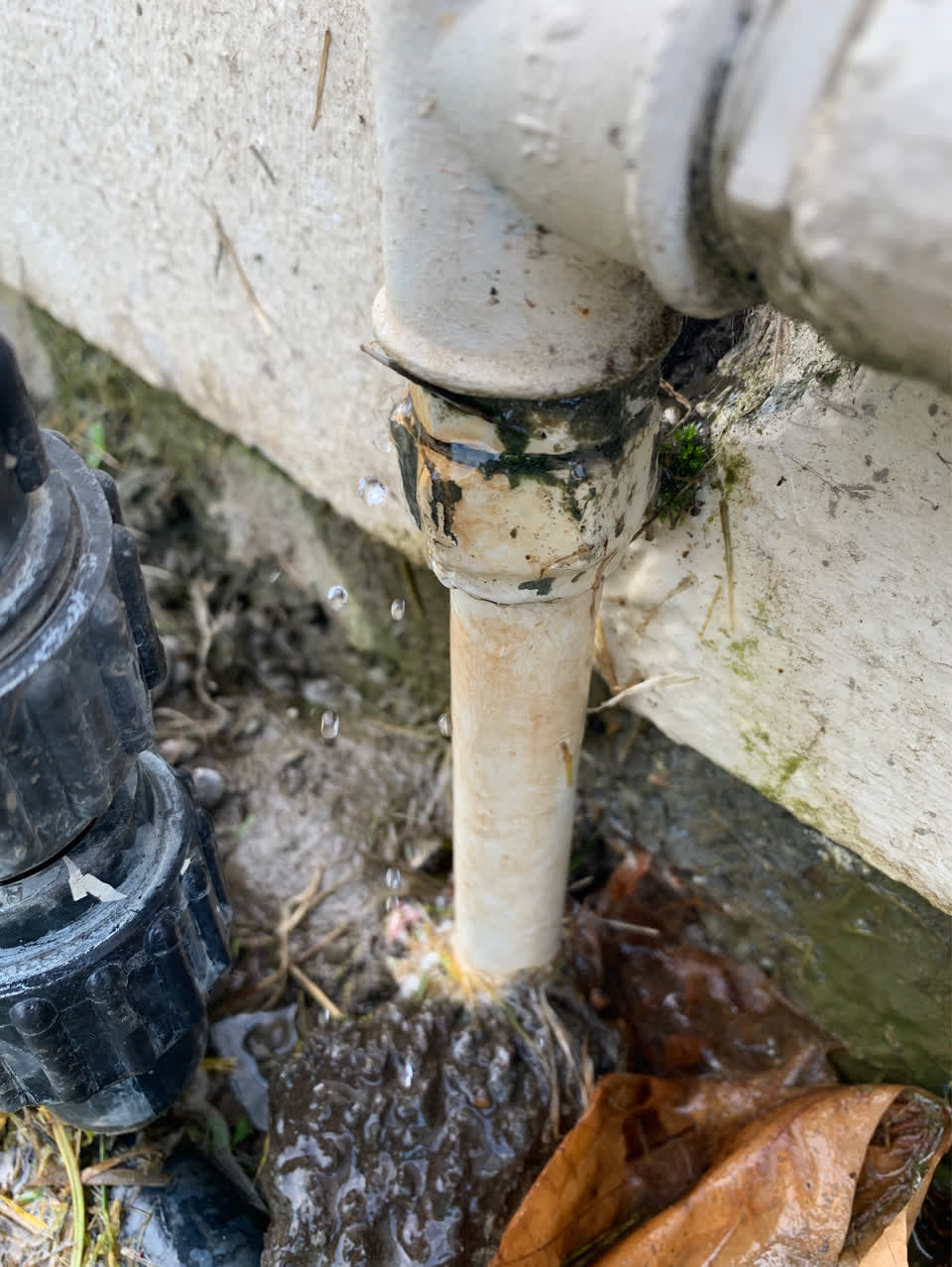 The photograph attached to this water supply report