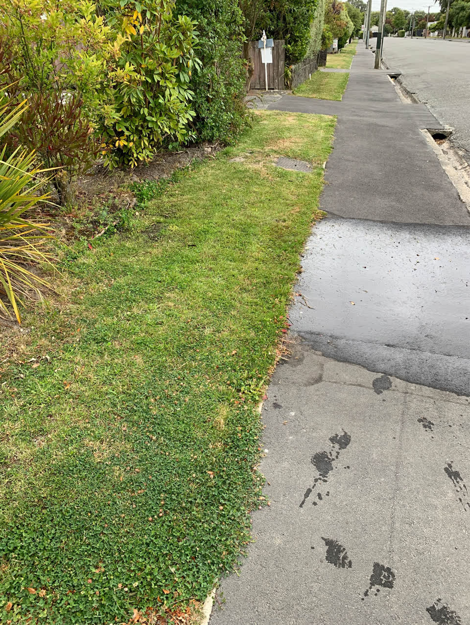 The photograph attached to this water supply report