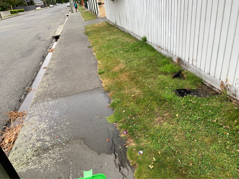 The photograph attached to this water supply report