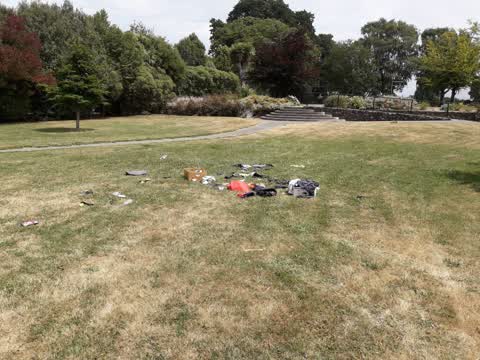 Rubbish/Recycling — a report photo